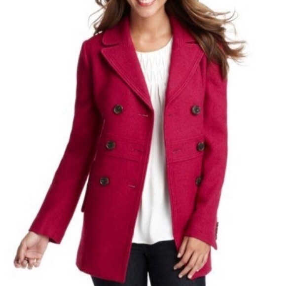 Ann Taylor Jackets & Blazers - 🧥Ann Taylor LOFT Double breasted Wool Peacoat🧥